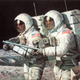 Image for article titled The Fourth Man To Walk On the Moon Also Paints Beautiful Space Art